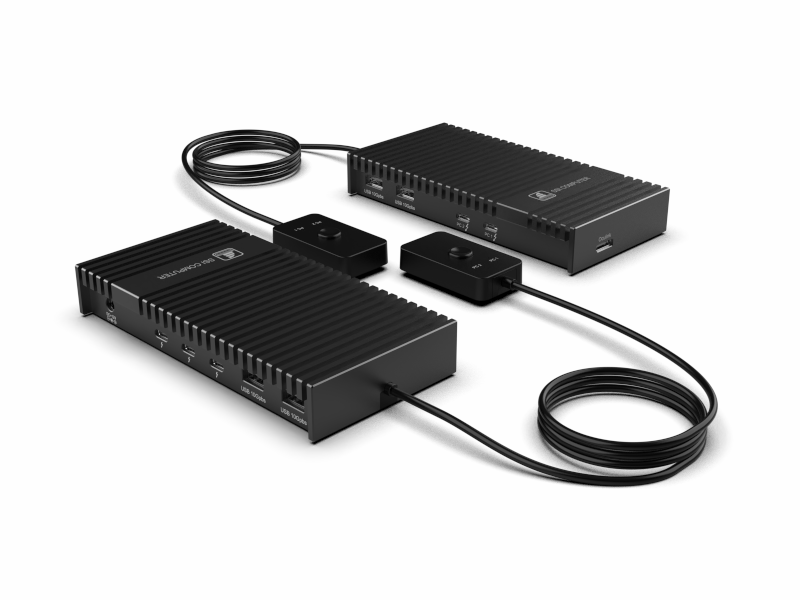 Thunderbolt™ 5 KVM dock with OCulink