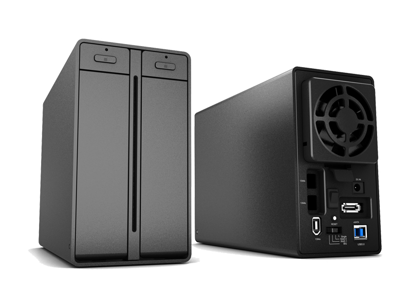 2 Bay SATA HDD Enclosure (5G)