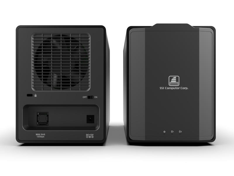 2 Bay SAS Drive Enclosure