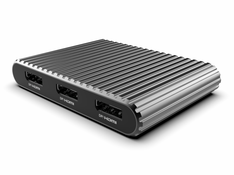 3 Port DP/HDMI TB5 MST HUB