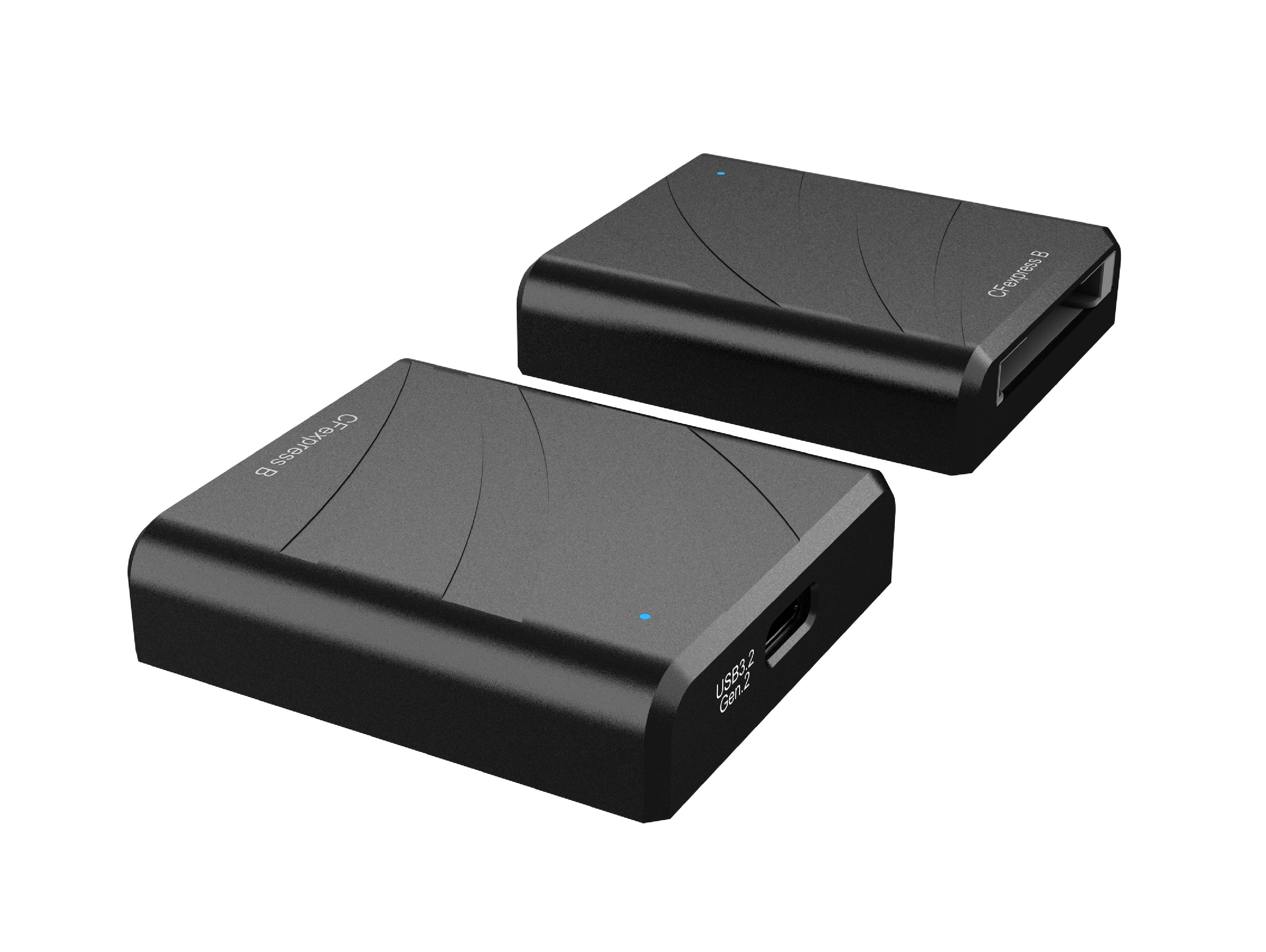 CFExpress Card Reader (SI-4203CFEX), with OTG Type-C Smartphones function, USB3.2 -C 10Gbps.