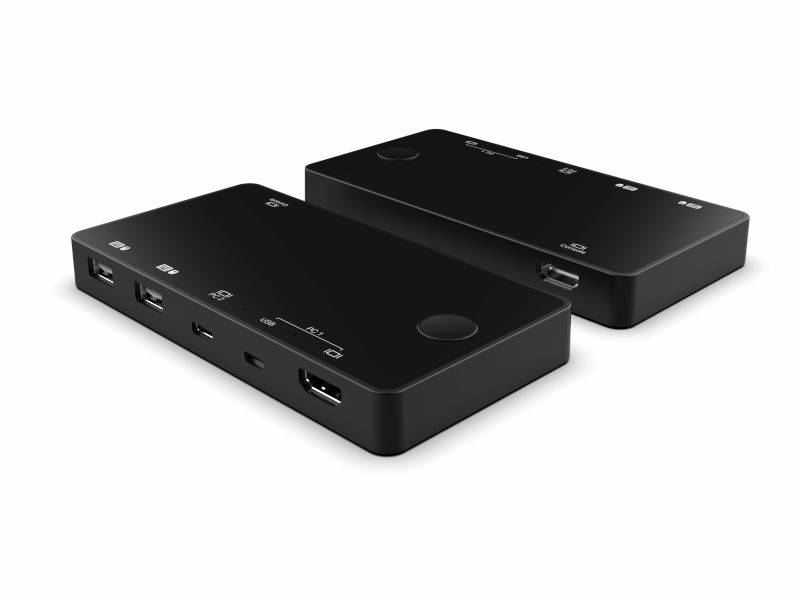 USB-C and legacy USB KVM