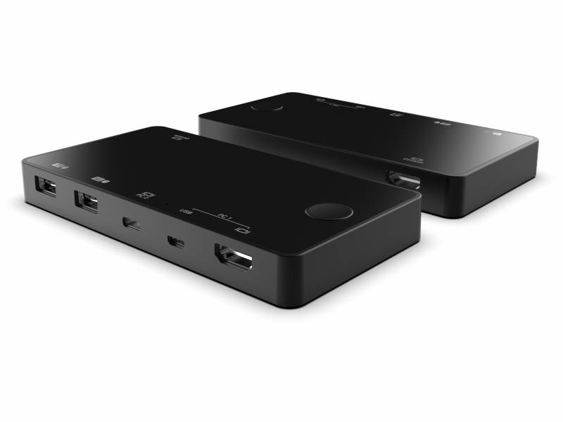 USB-C and legacy USB KVM