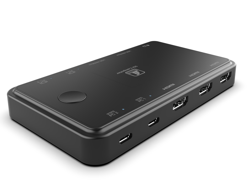 2 to 3 USB-C KVM Dock