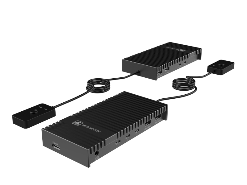 Thunderbolt™ 5 KVM dock with OCulink