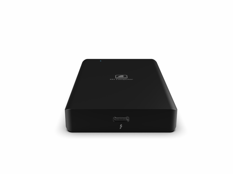 TBT3/USB M.2 NVMe SSD Enclosure (SI-6810TB3), With IP67-rated, compatible with 1x M.2 NVMe PCIe SSD, Thunderbolt™3 40Gbps to host.