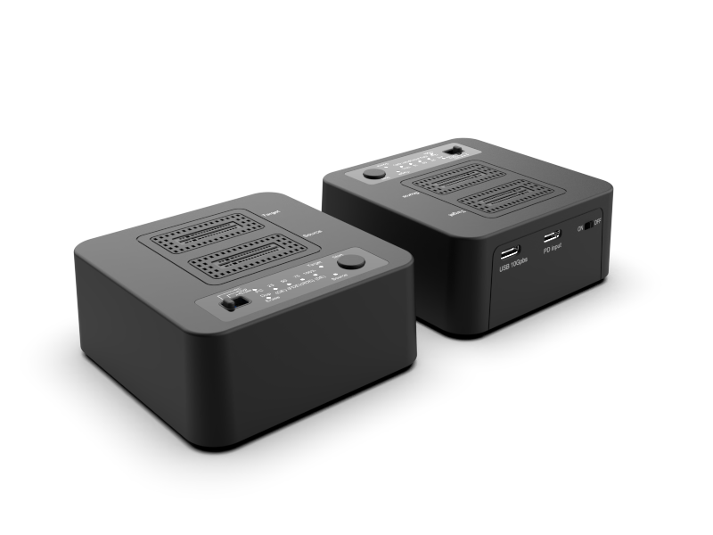 雙槽 M.2 NVMe 硬碟複製底座