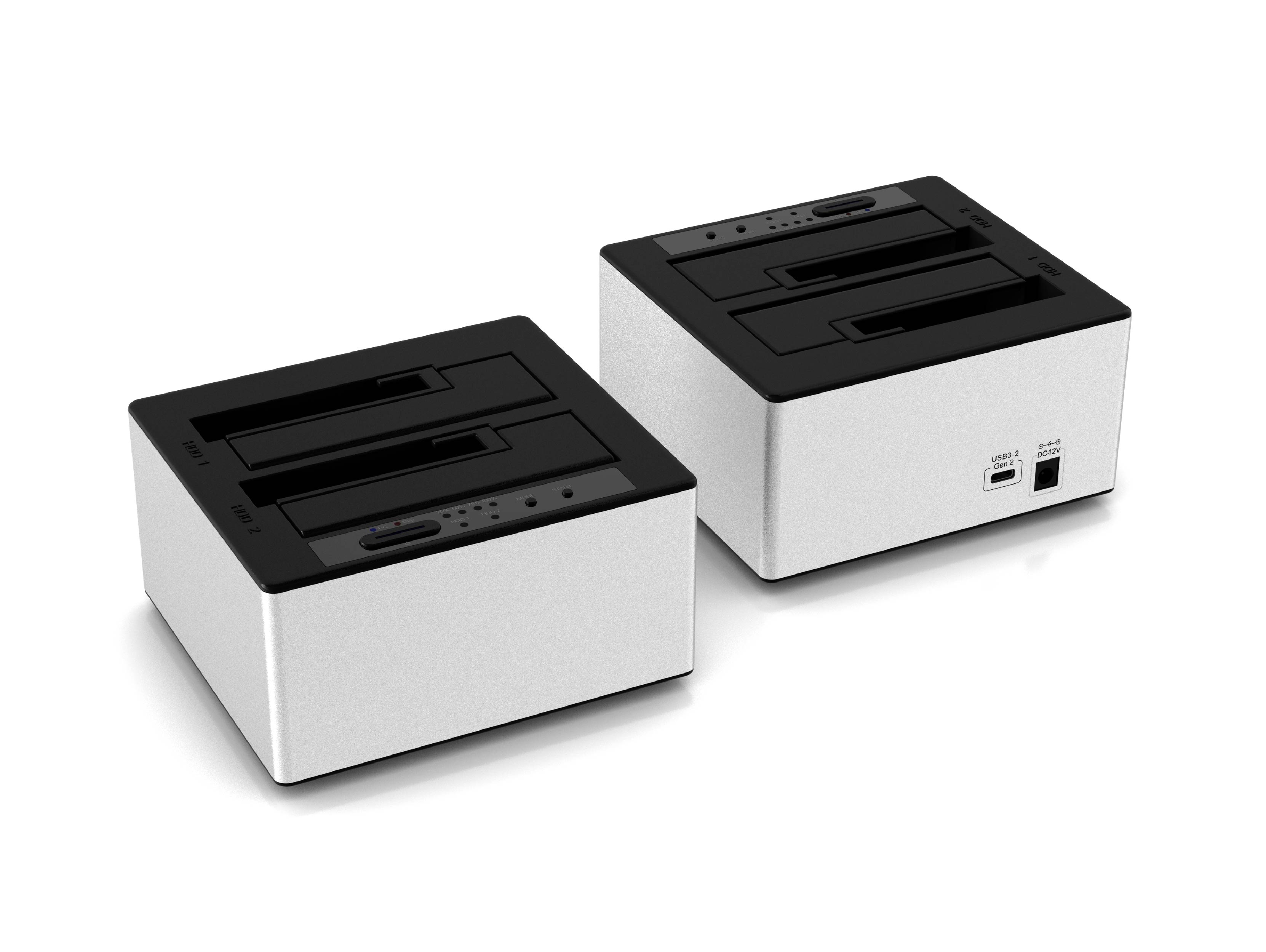 2 Bay SATA SSD/HDD Duplicator (5G)