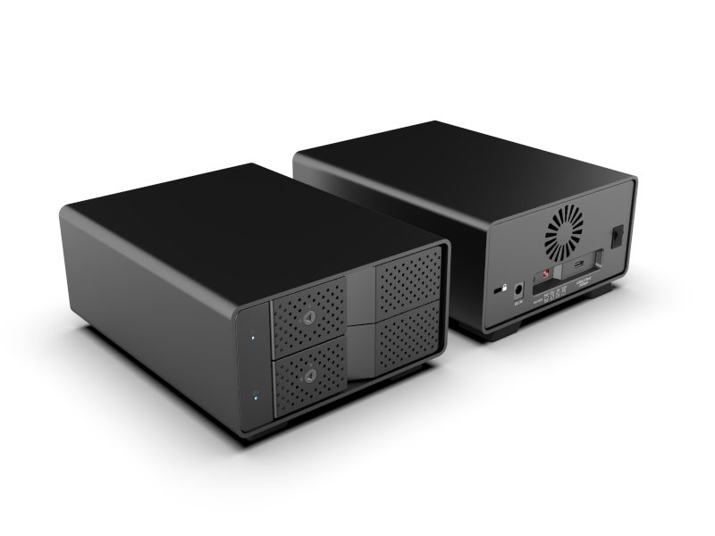 雙槽 RAID 3.5吋 SATA HDD 外接機盒