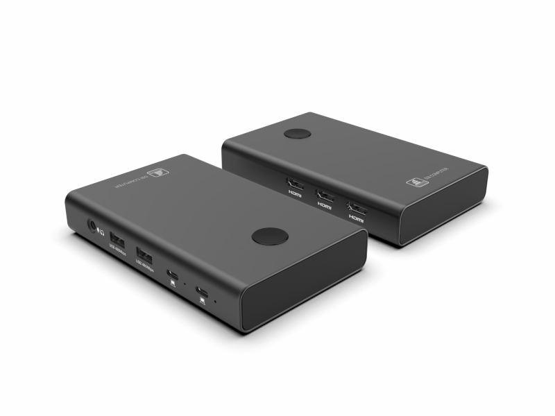 Triple Monitor KVM (HDMI® x3)